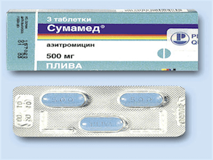 Описание препарата Сумамед 500 мг