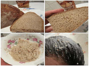 Как применять черный хлеб для волос